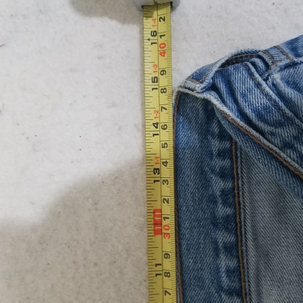 Levi Strauss 501 Jeans Mens Light Wash Button Fly Straight Leg Denim‎ Pants XX